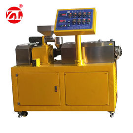 Lab Rubber Testing Machine Twin Screw Rubber Extruding Machine For PVC PC PA