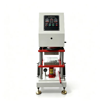 10Ton 25Ton 30Ton Manual Laboratory Hot Hydraulic Platen Vulcanizing Press for Rubber Plastic Sample Compression Molding