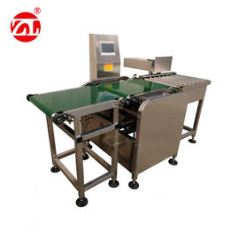 Conveyor Belt Weight Checking Machine With Reject Arm / Air Blast / Pneumatic Pusher
