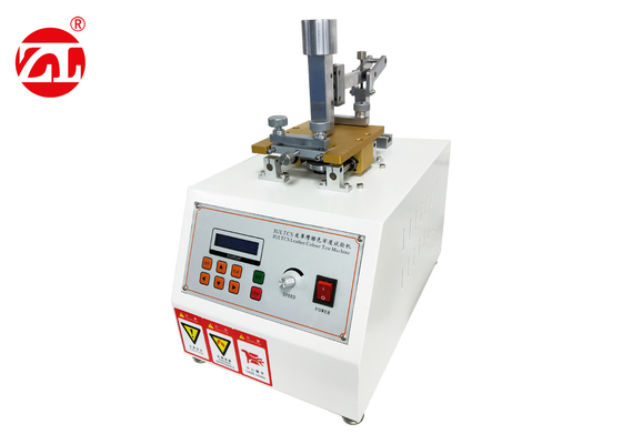 EN ISO 20344 Leather Wet And Dry Friction Color Fastness Testing Machine