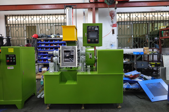 Internal Lab Rubber Plastic Products Dispersion Kneader Mixer Machine 1.2KW