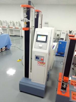 Single Column UTM Tensile Testing Machine 500KG With Touch Screen