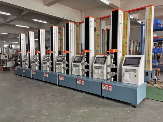 Touch Screen Desktop Tensile Testing Machine 120W With Single Column