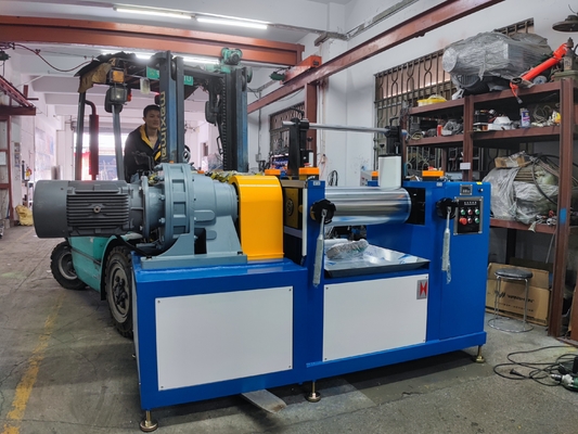 Rubber Two Roll Mill Open Mixing Mill Lab Two Roll Mixing Mill For Plastics