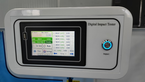ISO digital display IZOD Impact Tester Impact Test Method 3.5m/s