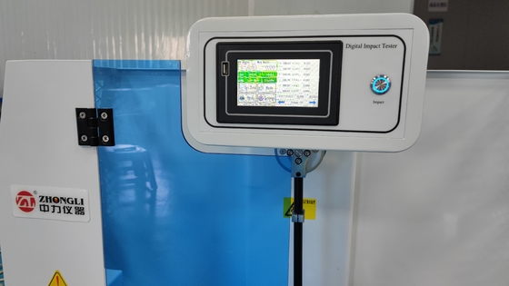 ISO digital display IZOD Impact Tester Impact Test Method 3.5m/s
