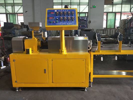 Alloy Gears Twin Screw Extruder Machine High Strength Low Noise