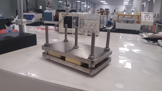 304 Stainless Steel Permanent Compression Distortion Tester With ASTM-D395 ASTM 3574 Standard