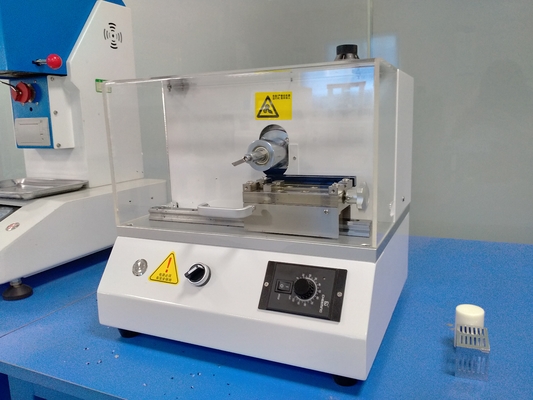 ASTM D256 Automatic Electric Notch Sample Cutting Machine For Izod Charpy Impact Test