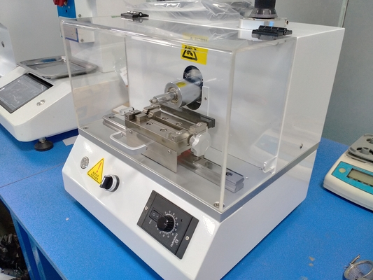 ASTM D256 Automatic Electric Notch Sample Cutting Machine For Izod Charpy Impact Test