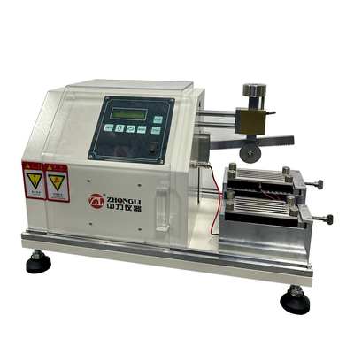 Efficient ISO 20344 EN 388 Gloves Cutting Machine