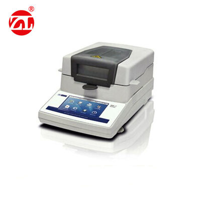 Touch Panel Rapid Cotton Moisture Meter with 5mg Accuracy and Stainless Steel Chamber