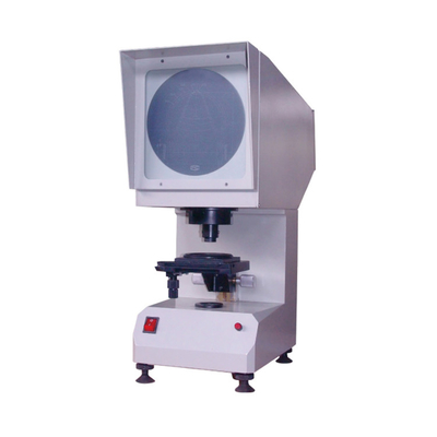 U/V Notch Profile Projector With 200×200mm Projection Screen And Longitudinal Horizontal Lifting Workbench