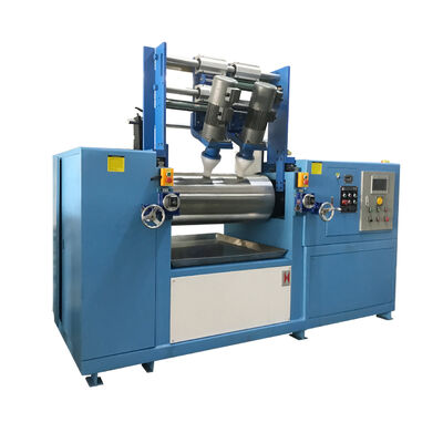 10 Inch 12 Inch XK-250 XK-300 Two Roll Mill Open Mixing Mill Rubber Mixing Mill Plastic Refining Mixing Mill With Stock Blender