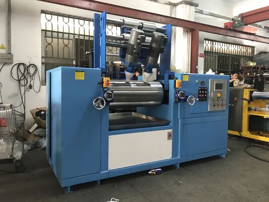 XK-360 14 Inch Silicone Rubber Open Mixing Mill Machine Two Roll Mixing Mill Two Roll Mill