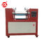 Red Color Electronic Heating Lab Two Roll Open Mill Mixing PE PP PVC EVA ABS