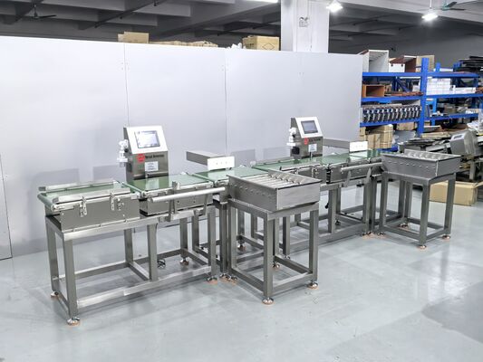 Food Online Checkweigher Machine Automatic Digital Belt Conveyor Weight Checker