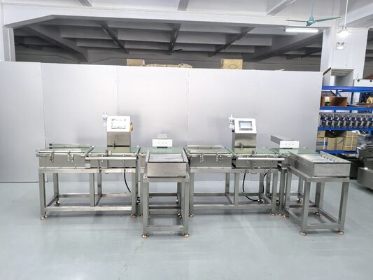 Food Online Checkweigher Machine Automatic Digital Belt Conveyor Weight Checker