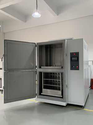 EN 60068 SAE J1455 AEC-Q100 2 Zone Thermal Shock Chamber for Automotive Electronics Battery Reliability Testing