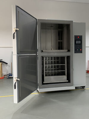 EN 60068 SAE J1455 AEC-Q100 2 Zone Thermal Shock Chamber for Automotive Electronics Battery Reliability Testing