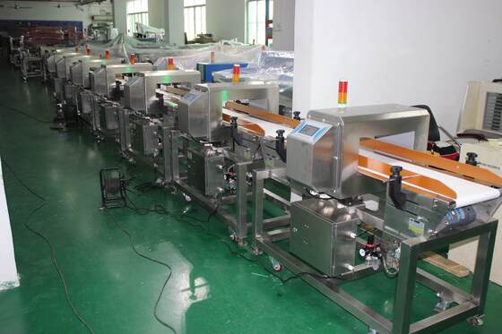 High Precision Industrial Food Metal Detector Machine for Snack Bread Biscuit Food Production Line