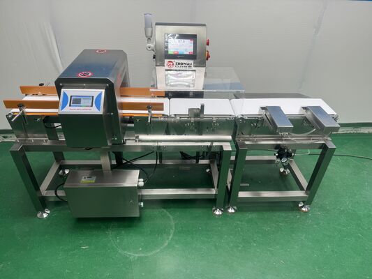 Combination System Type Food Metal Detector and Check Weight Machine