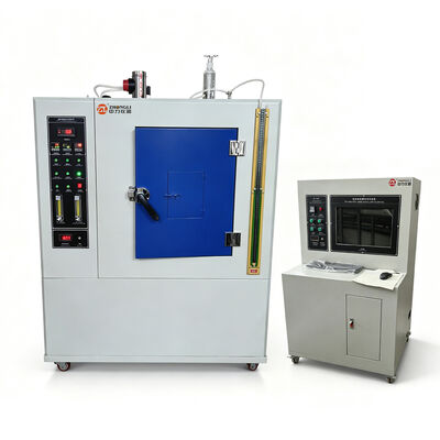 ISO 5659 ASTM E662 Plastic Flammability Smoke Density Tester NBS Smoke Chamber Optical Density Fire Testing Equipment
