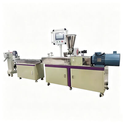25mm Compounding Extruder Twin Screw Extrusion Granulator Co Rotating Twin Screw Pelletizer for New Material Formula Research