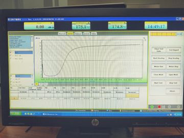 200T Oscillating Disk Rubber Vulcameter , Lab MDR Moving Die Rheometer For Rubber Plastic