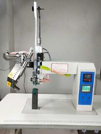 Computerized Waterproof Strip Hot Air Seam Sealing Machine , PLC Glue Press Machine