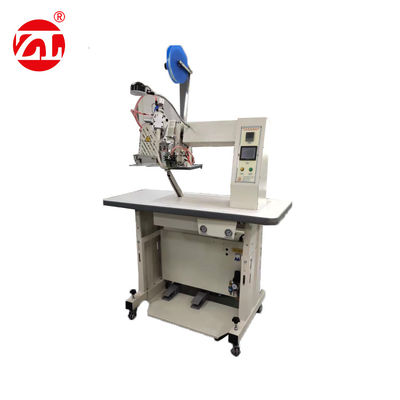 Touch Screen Heat Sealing Machine with PLC Control Adjustable Welding Speed 1-23m/min and 800℃ Max Temperature for Protection Suits