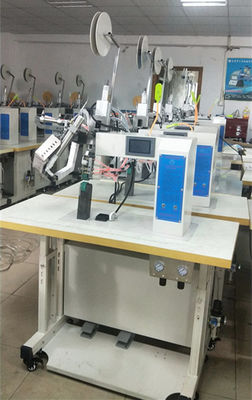 Touch Screen Heat Sealing Machine with PLC Control Adjustable Welding Speed 1-23m/min and 800℃ Max Temperature for Protection Suits