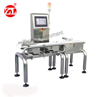 Solid SUS304 Structure Conveyor Belt Check Weighing System Machine