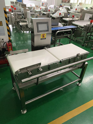 Solid SUS304 Structure Conveyor Belt Check Weighing System Machine