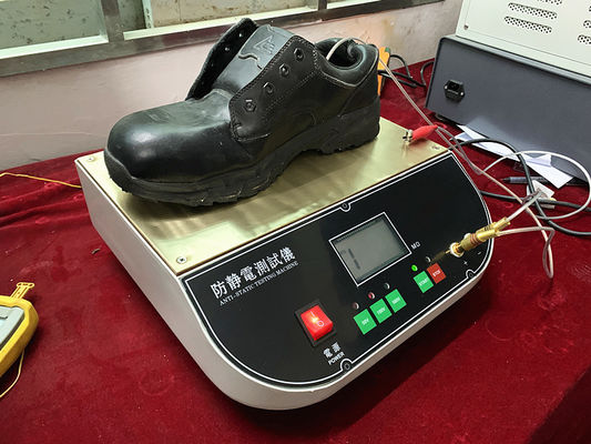 EN 344 Safety Shoe Anti - Static Tester For Complete Shoes Or Shoe Material