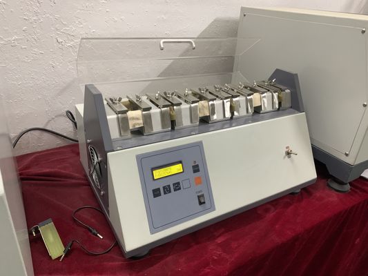 EN ISO230344 Upper Leather Stretch Testing Machine Can Test 12 Samples