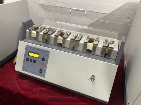 EN ISO230344 Upper Leather Stretch Testing Machine Can Test 12 Samples