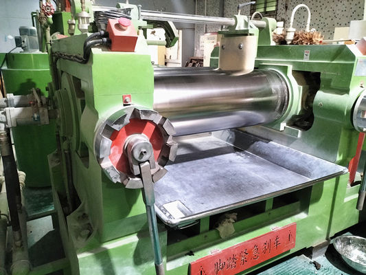 Rubber / Plastic Two Roll Mill 200 - 400 mm Roller Diameter