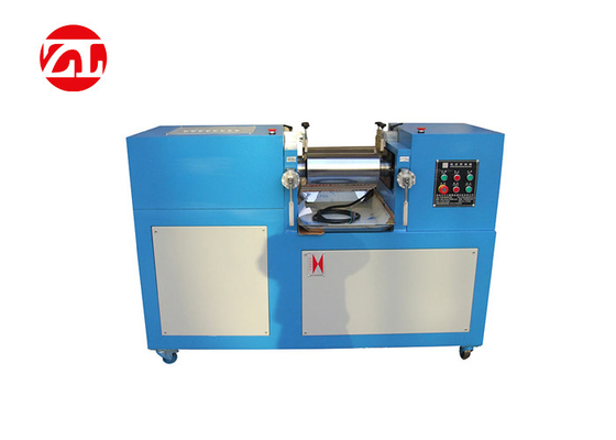 Lab Electrical Heating Masterbatch Rubber Mixing Process Open Two Roll Mixing Mill