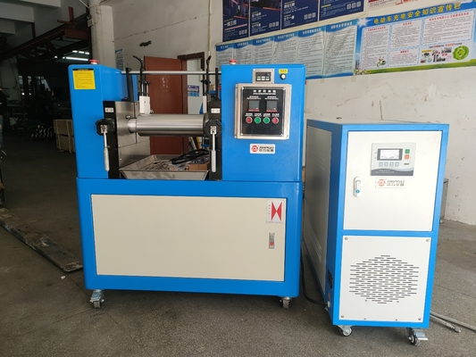 ZL Laboratory Rubber Machine 2 Roll Mill Plastic Mixing Mill