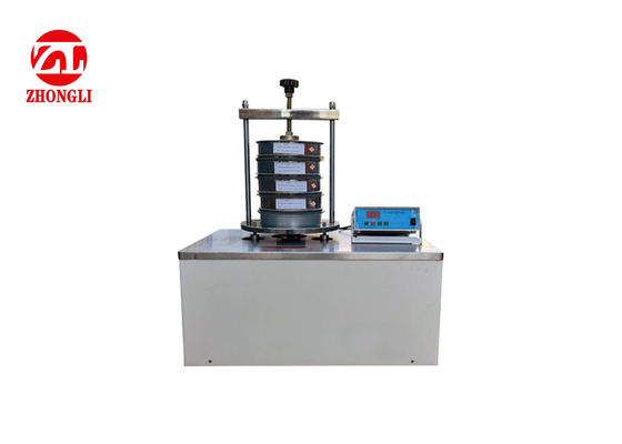 Dry Screening Method Diameter Tester GB / T 14799 For Geotextile Effective Pore