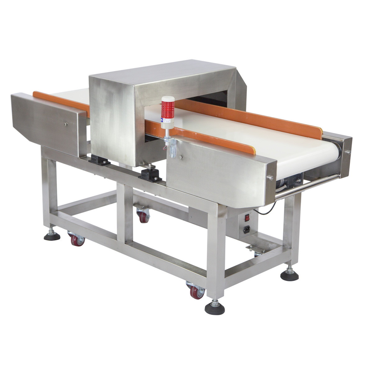 SUS 304 Conveyor Metal Detector For Food Industry Processing With 3 ...