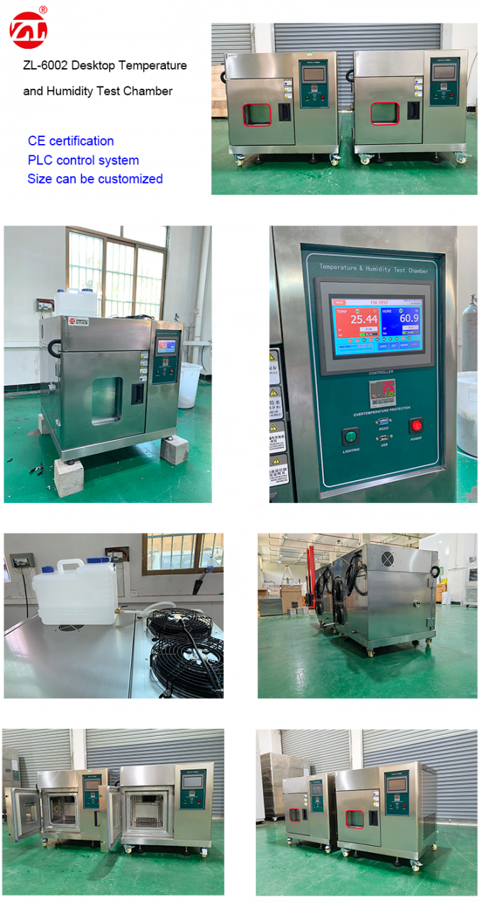 Rapid Temperature Controlled Climatic Test Chamber Mini With Humidity ...