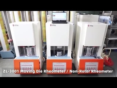 Lab MDR Moving Die Rheometer For Rubber Plastic
