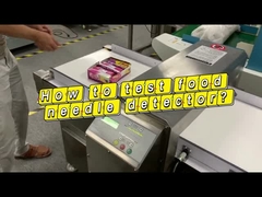 Sensitive Touch Screen Food Production Line Metal Detector For Food